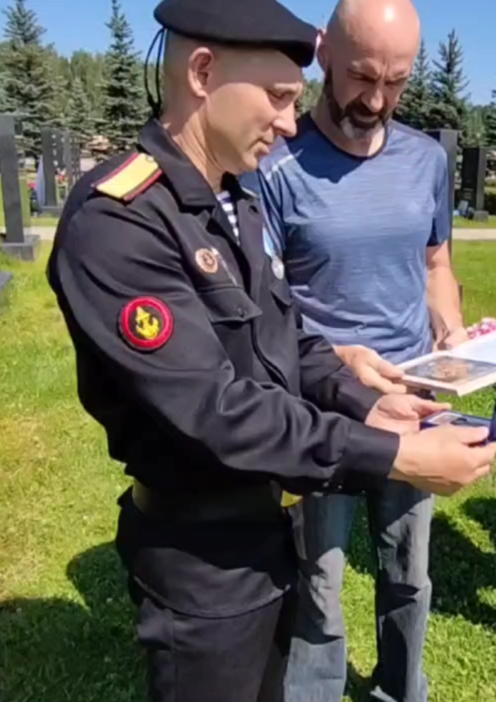 Передача Памятного Наградного Жетона героя СВО Рыжикова В.О.
